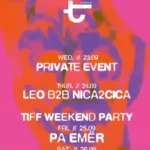 This week at the terrace