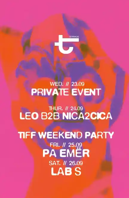 This week at the terrace