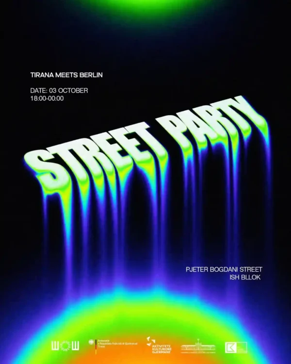Street party Berlin Tirana