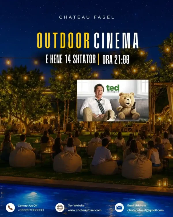 Movie night "TED" te Chateau Fasel