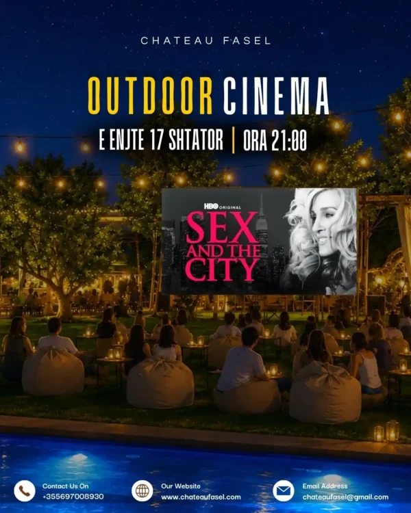 Movie night "Sex and the City" te Chateau Fasel