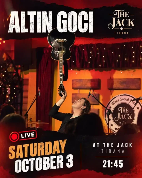 Altin Goci te The Jack Tirana