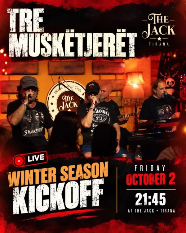 “Tre Muskëtjerët” te The Jack Tirana