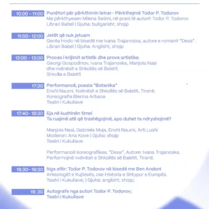 Sintrak - Festivali i Poezisë dhe Koreografisë Bashkëkohore - Dita e Dytë