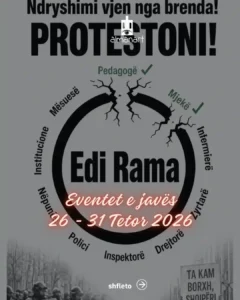 eventet e javës 26-31 tetor 2026