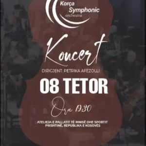 ORKESTRA SIMFONIKE E KORÇËS NË PRISHTINË