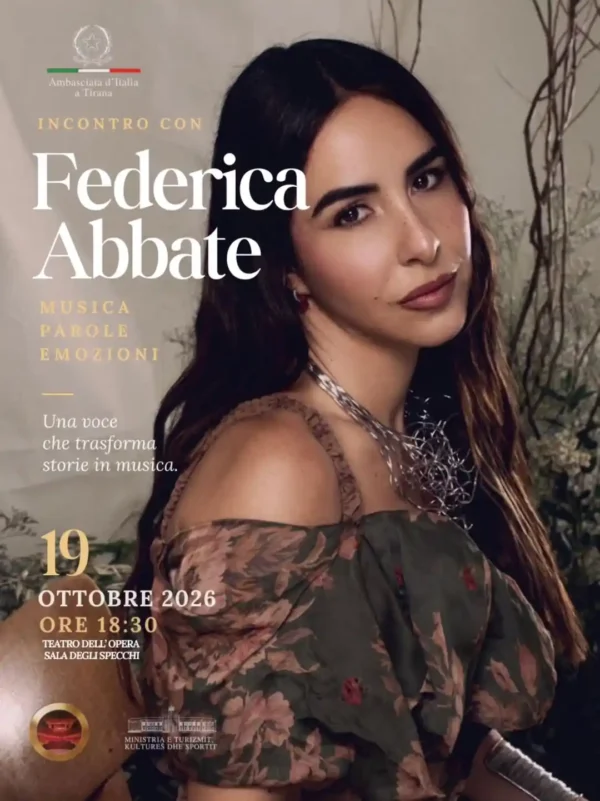 #FedericaAbbate #ItalyInAlbania #MusicaItaliana #DiplomaziaCulturale #ItaliaAlbania