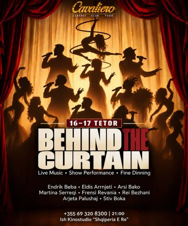 Live music Behind The Curtain te Cavaliero Cabaret Club