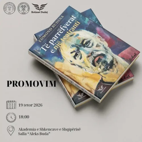 Promovimi i librit "Të parrëfyerat e një teatranti" nga Edmond Budina te Akademia e Shkencave