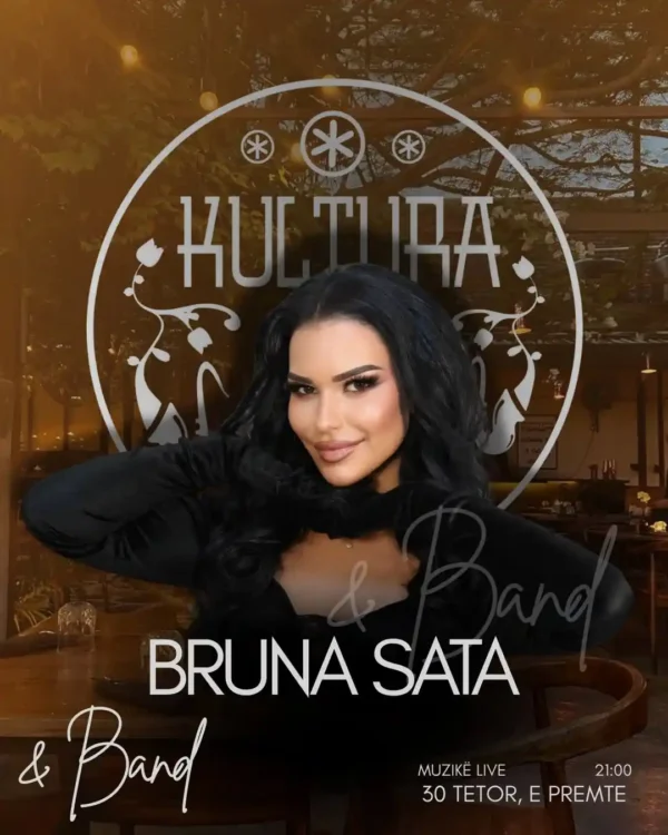 Live music nga Bruna Sata & Band te KULTURA Bistro Pub