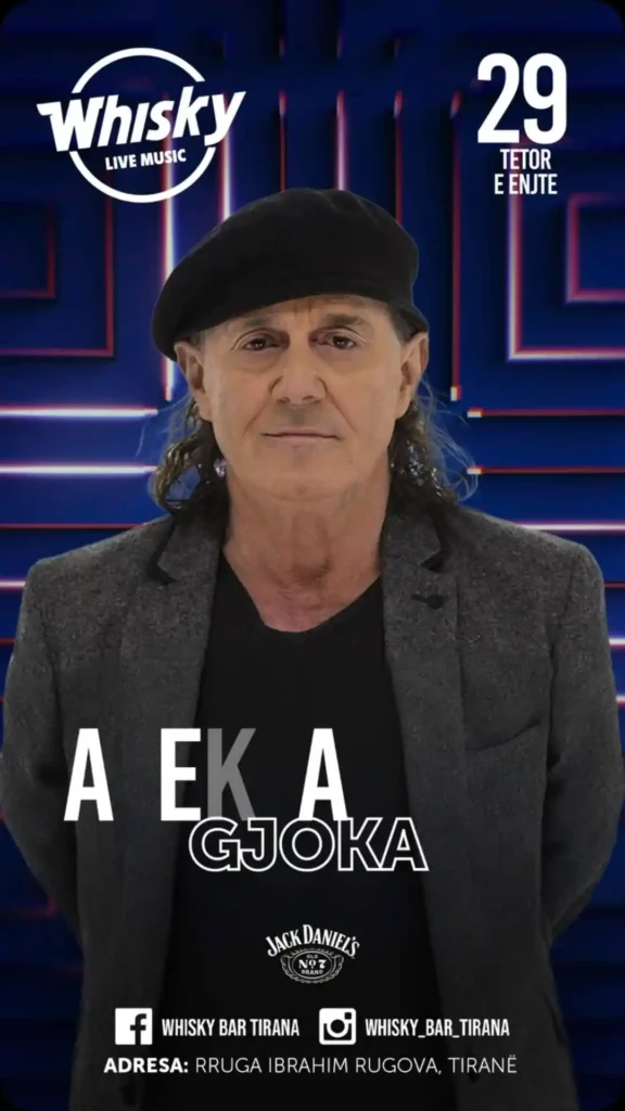 Aleksandër Gjoka te Whisky Bar Tirana