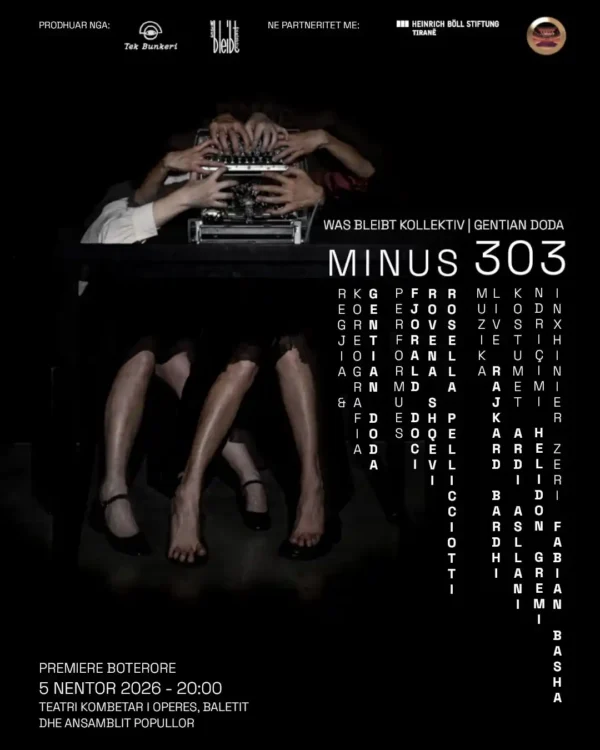 “MINUS 303” nga ‘was bleibt kollektiv | Gentian Doda’