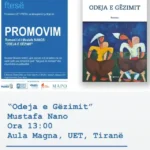 Promovimi i librit “Odeja e Gëzimit” nga Mustafa Nano te Salla Aula Magna, Godina A, Kampusi UET