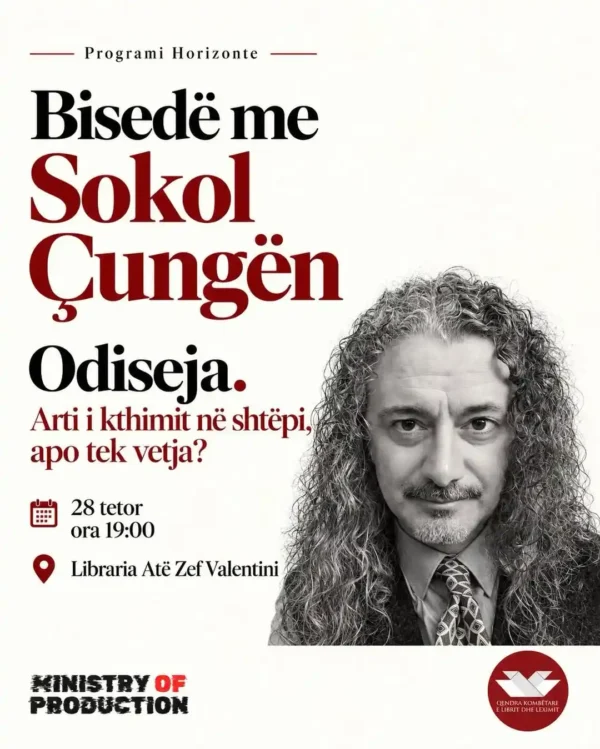 Bisedë me Sokol Çungën