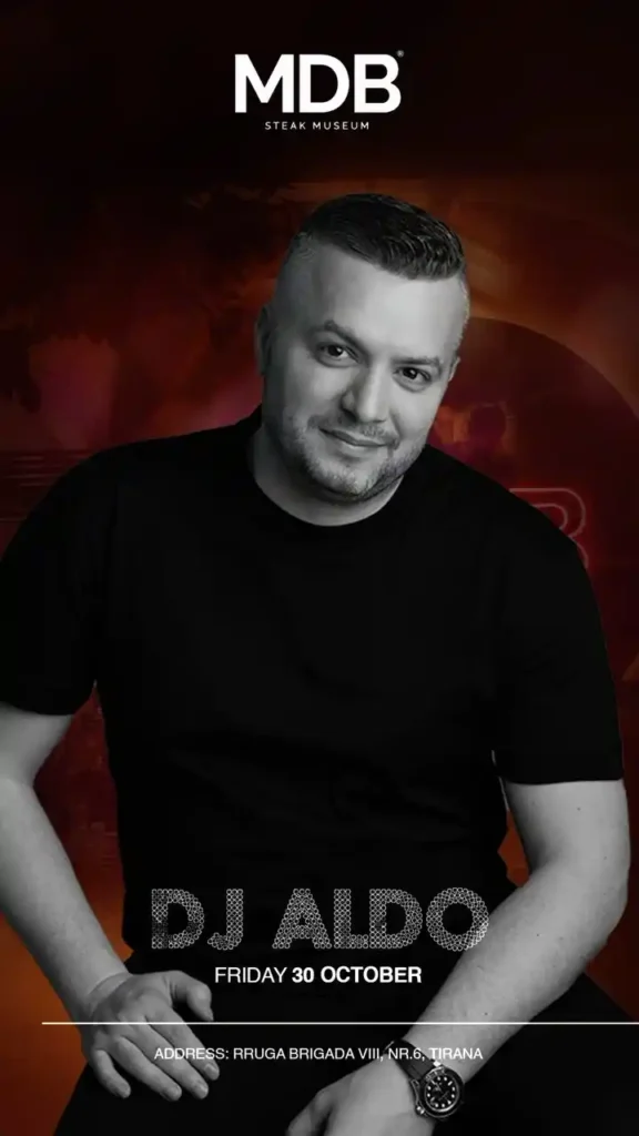 Live set nga DJ ALDO te MDB Tirana