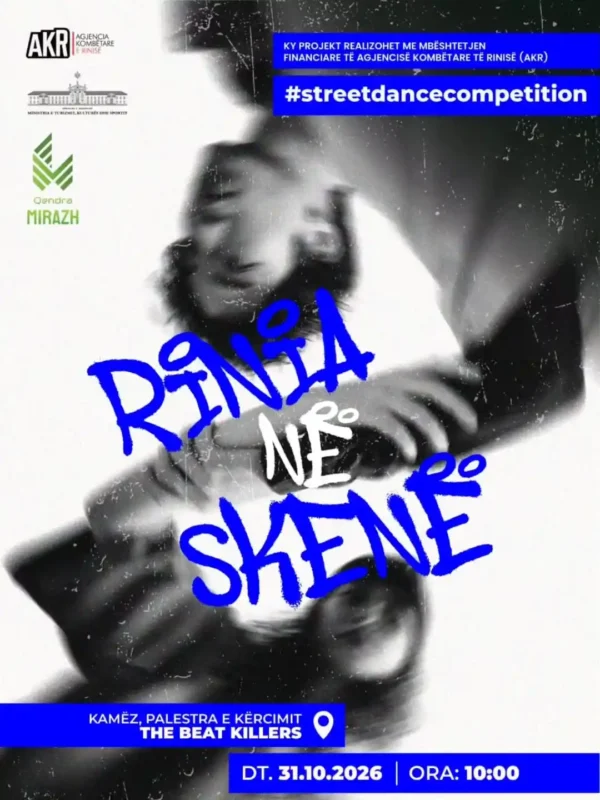 Balet Rinia në skenë në Kamëz