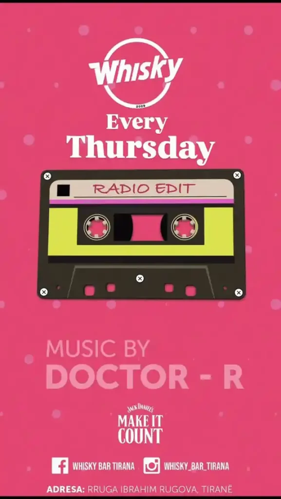 DJ Doctor R Whisky Bar