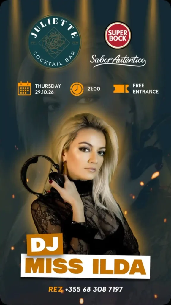 DJ Miss Ilda Juliette Tiranë