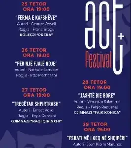 Festival i Teatrit për të Rinj Korçë
