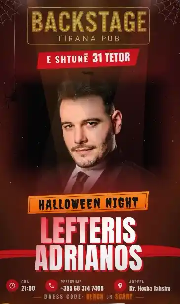 Halloween nata greke Tiranë