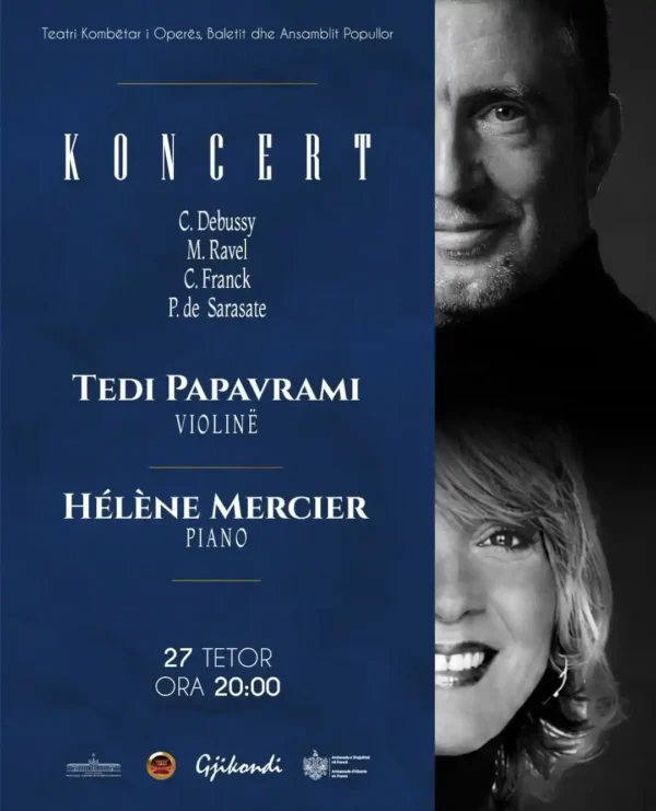 Koncert Tedi Papavrami Tiranë