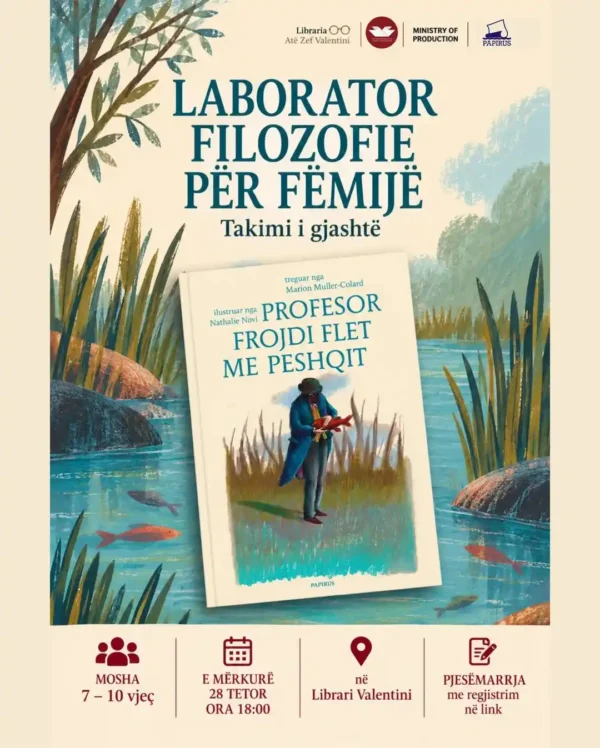 Laborator Filozofie për fëmijë Valentini Tiranë