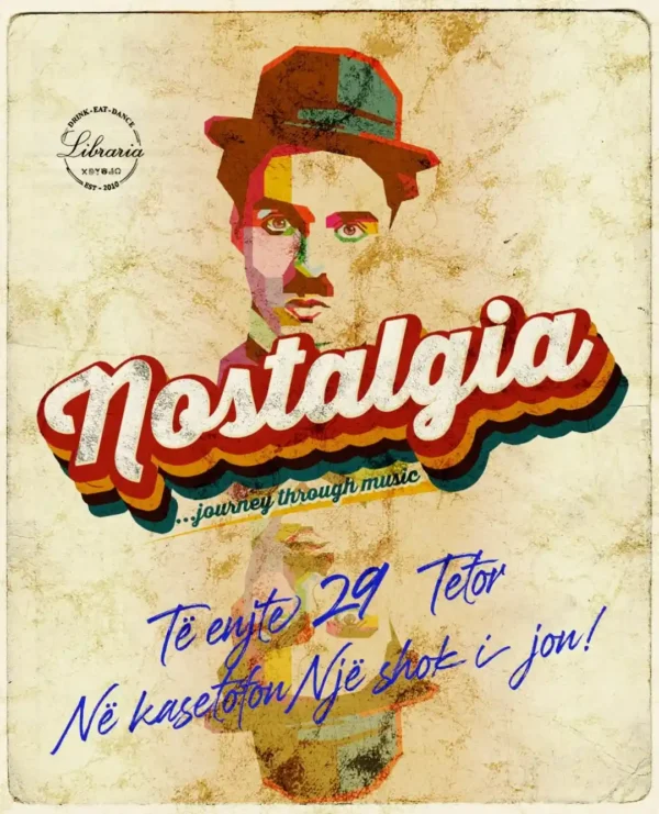 Nostalgia Libraria Bar Tiranë