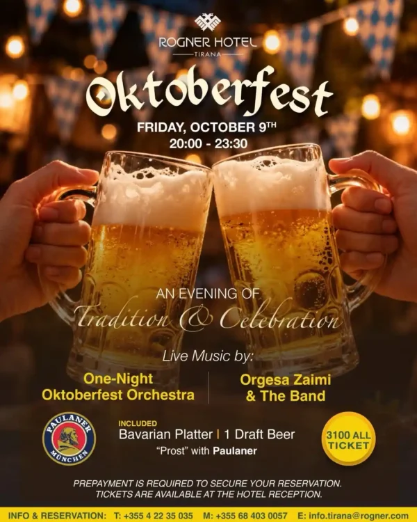 Oktoberfest Rogner Tiranë