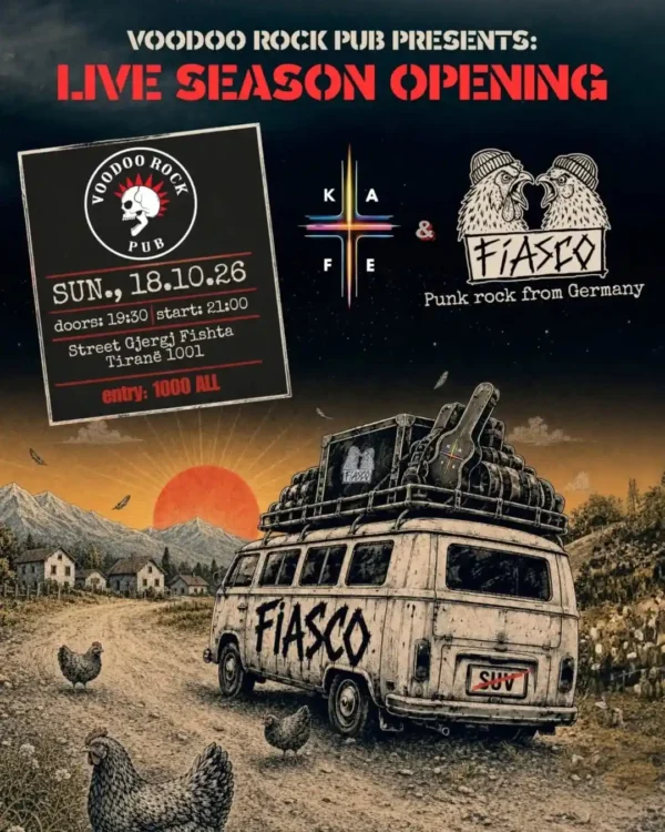 Rock Germany Voodoo Rock Tiranë