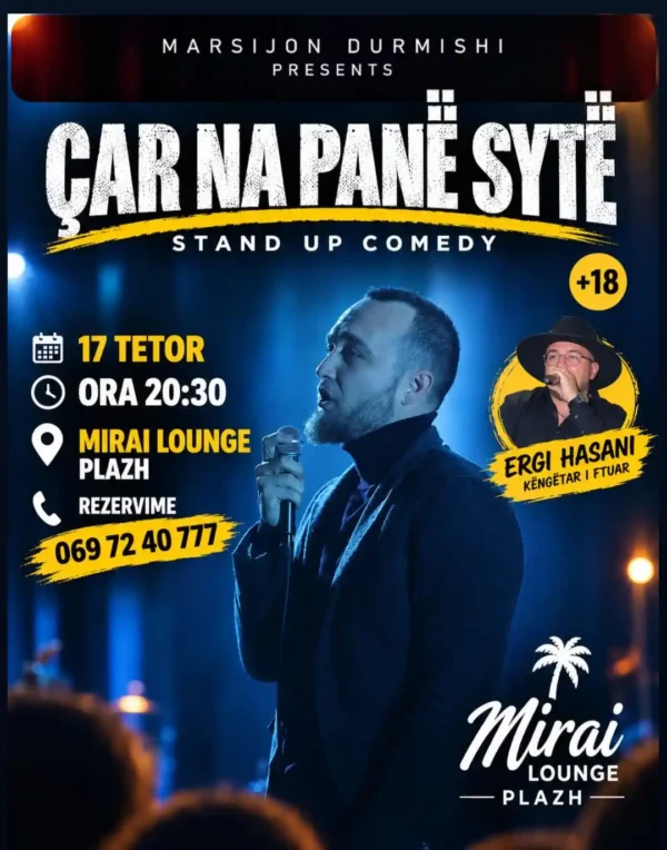 Stand up comedy Durrës