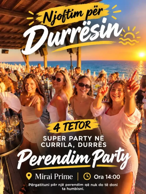 Sunset party Durrës
